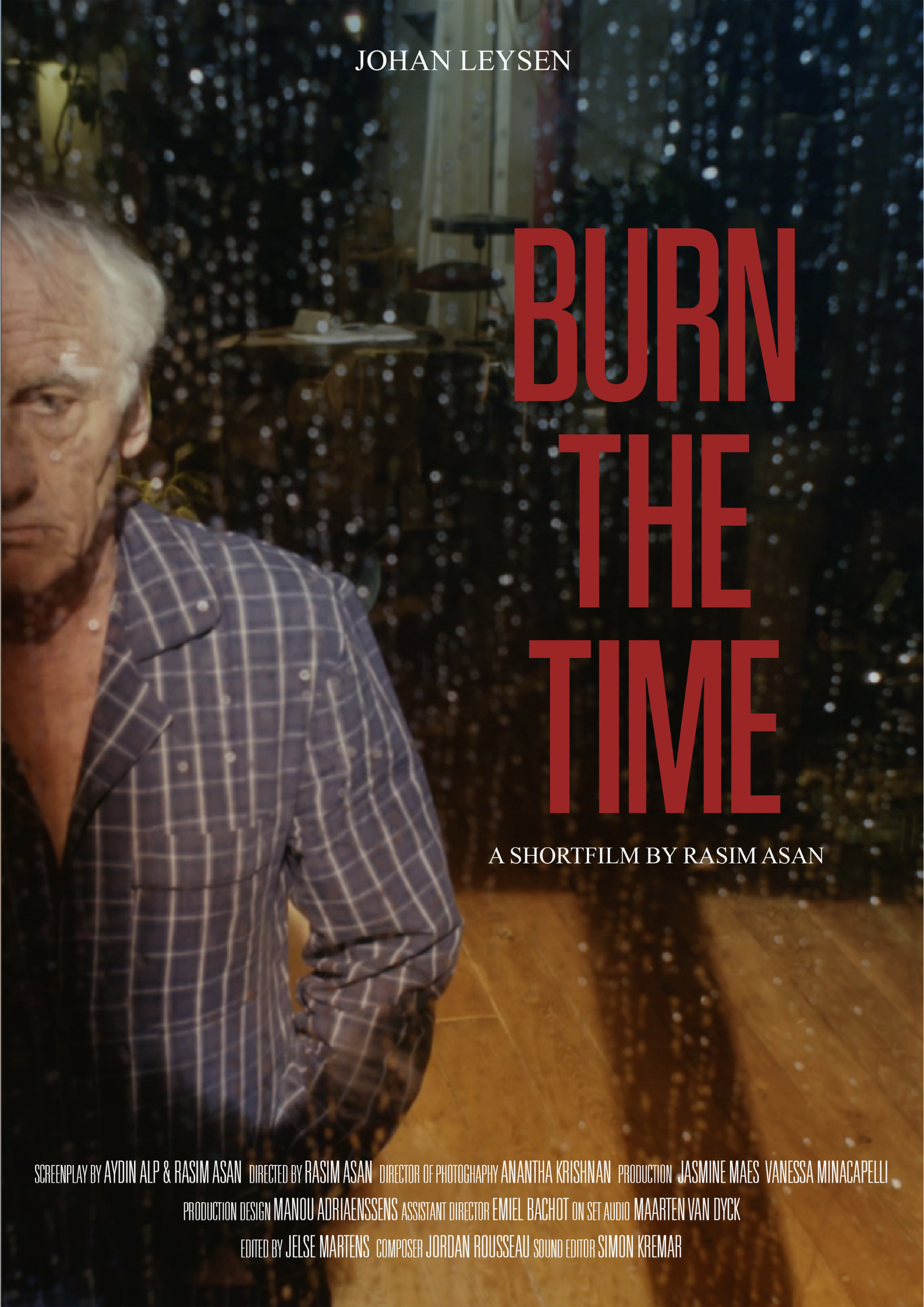 Burn The Time - Cannes Film Festival Poster