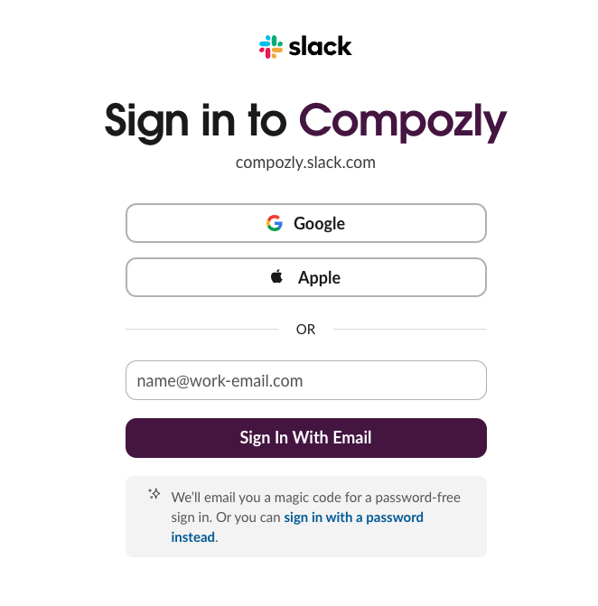 Compozly Composer Slack Community